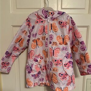 Carter’s size 4 butterfly print raincoat